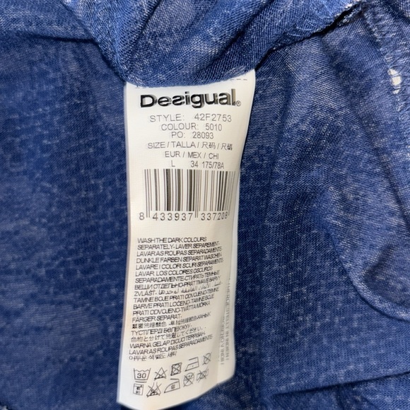 Desigual Asymmetrical Skirt - Size L - Picture 5 of 6